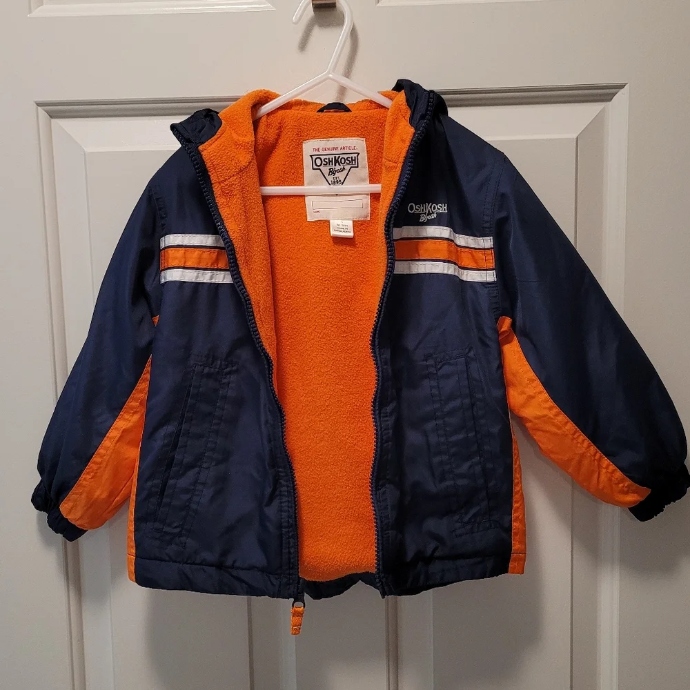 OshKosh hooded lined jacket 4